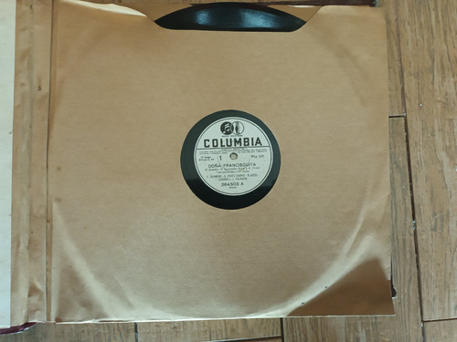 Discos De Pasta - Doña Francisquita - Zarzuela (Usado)