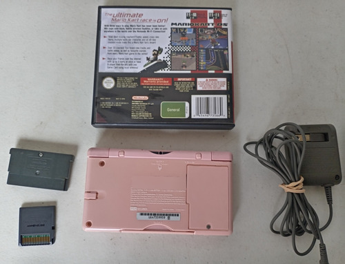 Nintendo Ds Lite Color Rosa Con Mario Kart Original Rosa (Usado)