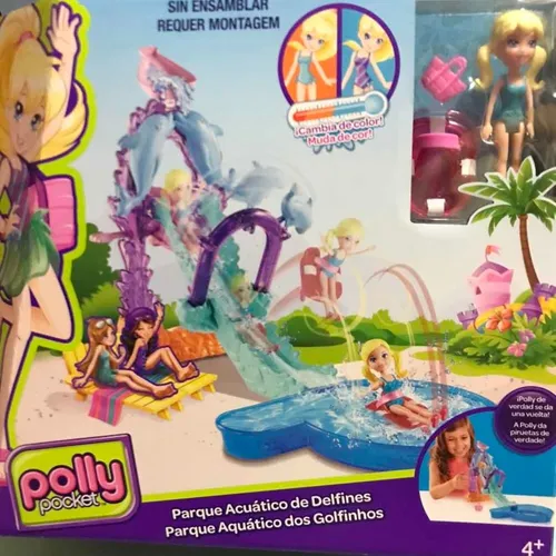 Polly Pocket Parque Acu tico De Delfines