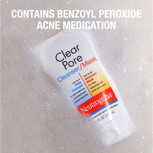 Neutrogena Clearpore 2 En 1 Limpiador Y Mascarilla Arcilla