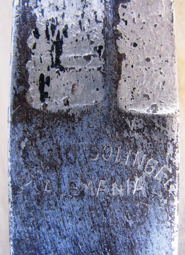 Imagen 5 de 9 de Sable Antiguo De Policia Hoja De Acero De Solingen Con Vaina