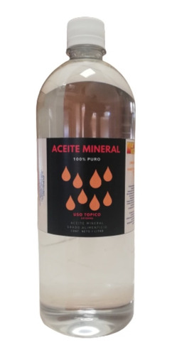 Aceite Mineral (cristal Grado No Tóxico) 1 Litro