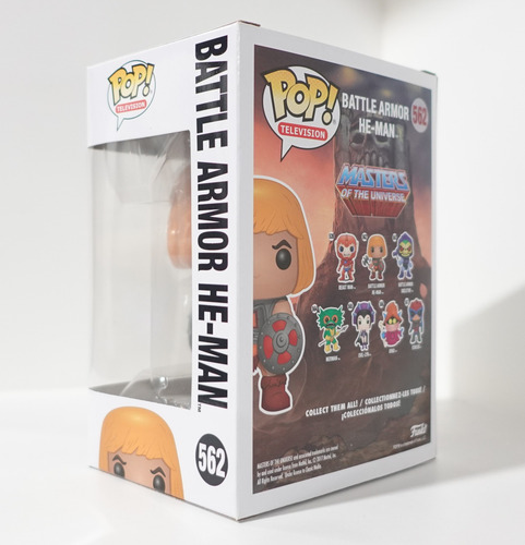 Funko Pop! Masters Of The Universe - Battle Armor He-man 562 (Usado)