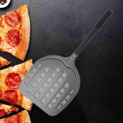 Liga De Alumínio Pizza Peel Pizza Borda De Arco Com Furo