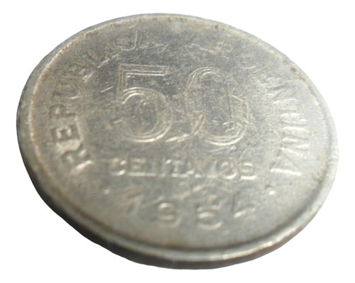 Moneda Argentina 50 Centavos 1954