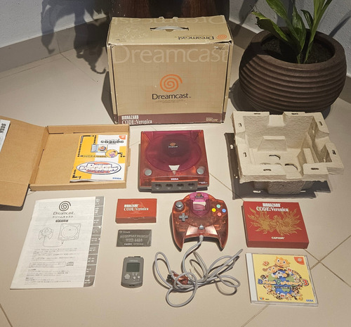 Console Sega Dreamcast Code Veronica Edition Completo (Usado)