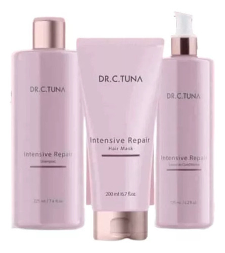 Set Dr. C. Tuna Intensive Repair Cabello Dañado O Quebradizo