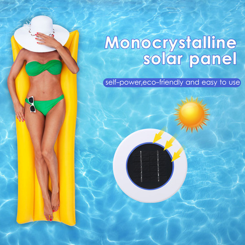 Purificador De Piscina, Procesador Ionizador Solar Para Pisc