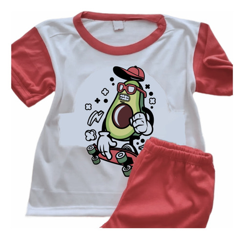 Pijamas Pesas Infantiles Estampadas Personalizadas - 0586