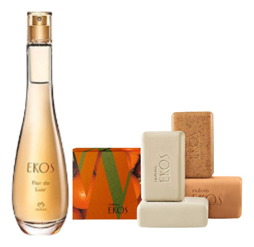 Kit Ekos Flor Do Luar, Eau De Toilette Femenino De Natura