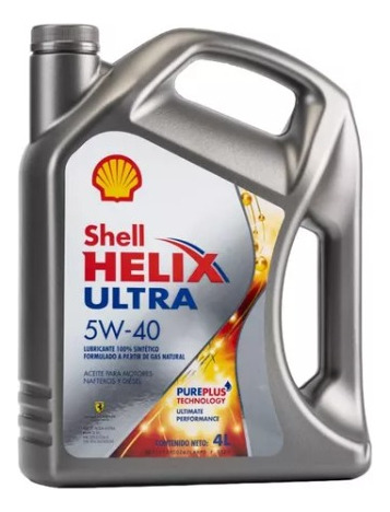 Aceite Shell Helix Ultra 5w40 Full Sintetico Nafta O Diesel