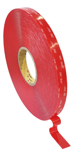 Fita Dupla Face Transparente Vhb 4910 3m 9,5mm X 33 Metros