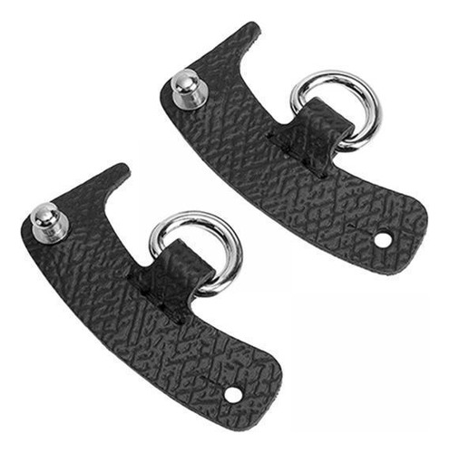 2 Correa De Bolsa Anillos En D Sin Saco De Boxeo Negro