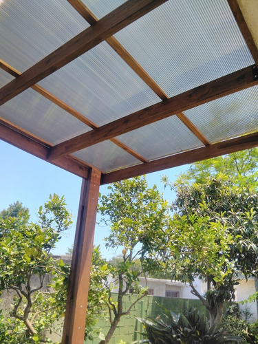 Pergolas Media Sombra,varios Diseños,polycarbonato Etc