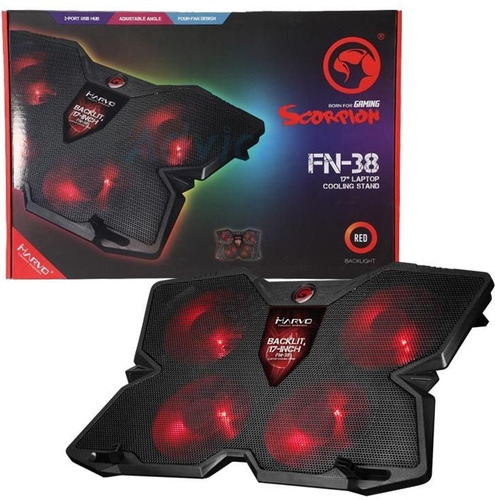 Ventilador De Laptop 17  Marvo Scorpion Fn-38