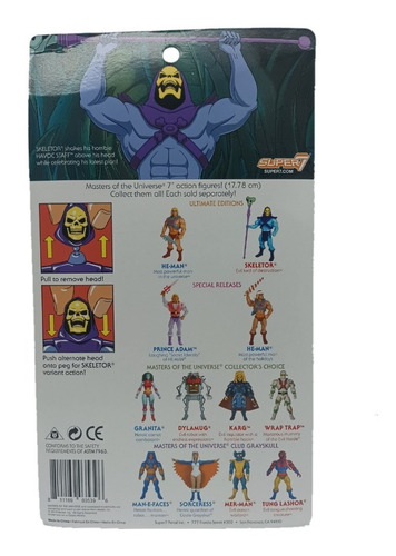 Heman Y Skeletor Exclusivos Super 7 Filmation Motu Ultimate