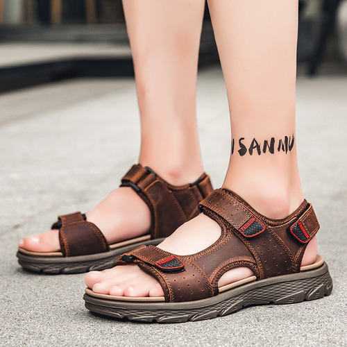 A Sandalias Suaves Y Cómodas Zapatos De Playa Para Hombres