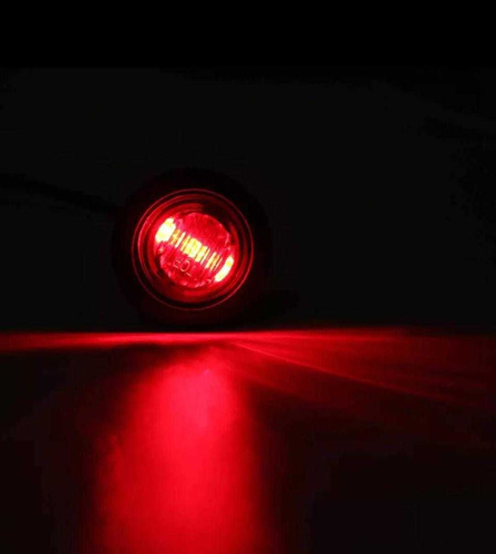 Led Luces De Posición Color Rojo Para Carros Chasis Señaliza