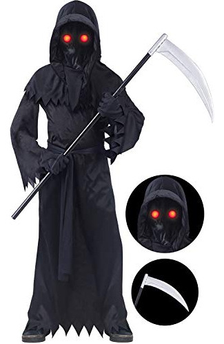 Koatobbor Phantom Disfraz Grim Reaper Para Niños Halloween J