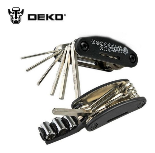 Imagen 6 de 6 de 16 En 1 Kit De Herramientas De Reparación De Bicicleta Multi