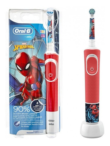 Cepillo De Dientes Eléctrico  Niños Oral-b Spiderman Marvel