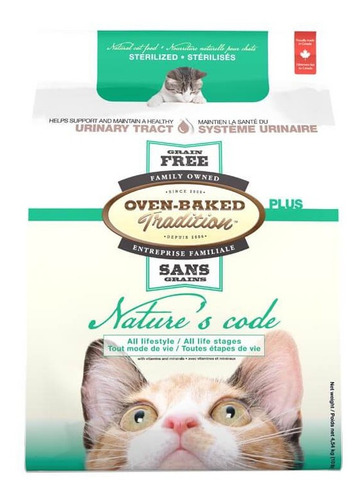 Oven Baked Natures Code Urinary Gatos  2,27 Kg