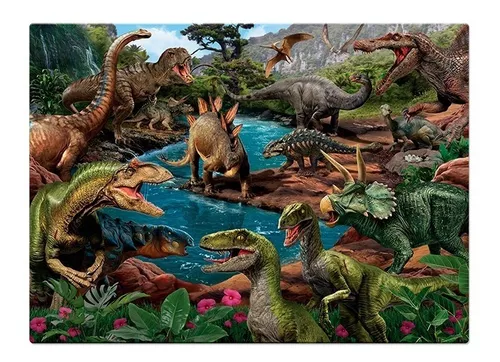 Compre Quebra-cabeça de encaixe - Dinossauros