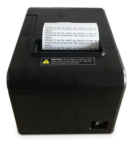 Mini Impresora Térmica Rollo 80mm Corte Automático Tickets