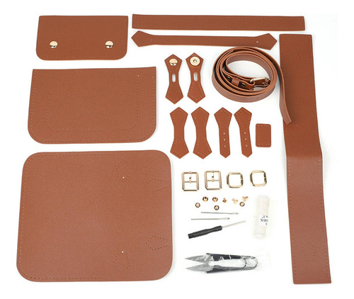 Kit Para Hacer Bolsos De Piel Hechos A Mano Para Marrón