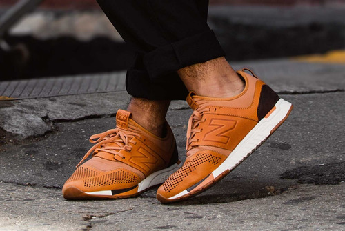 Zapatillas New Balance 247 Luxe Cuero Hombre Zapatillas New Balance 247 Luxe Cuero Hombre
