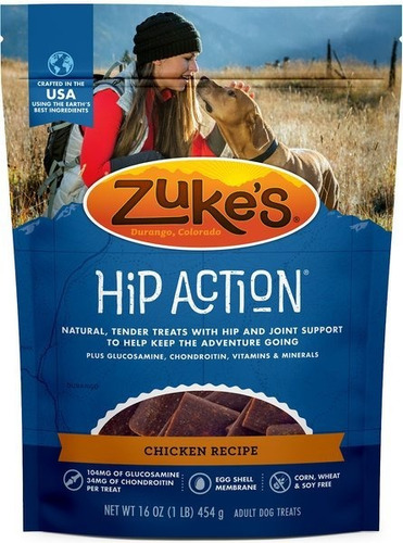 Zuke's  Natural Hip & Joint Action Chicken Recipe Dog Treats