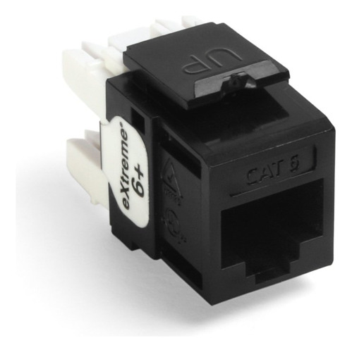 Conector Quickport Leviton 61110-be6 Extreme 6+, Cat 6, A...