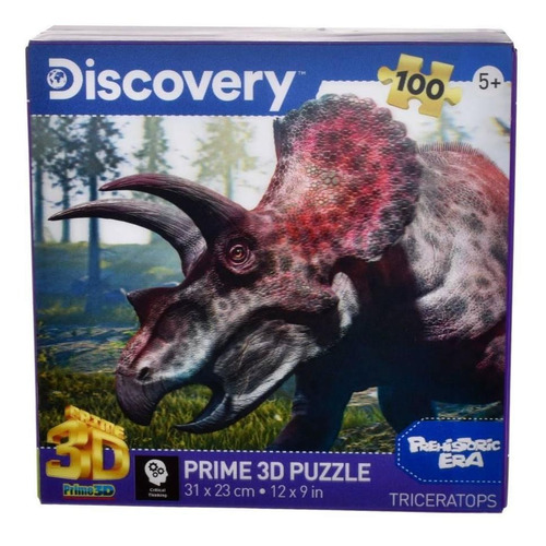 Puzzle 3d De 48 A 100 Pzas Discovery Animal Planet Tric 
