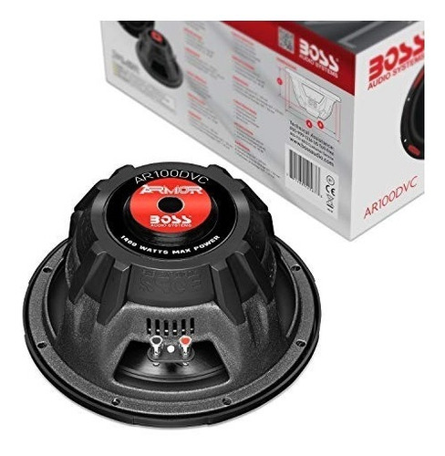 Boss Audio Bajo Armor Doble Bobina 10 Pulgadas  1400 Watts