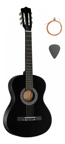 Violão Clássico Konig Iniciante 6 Cordas Nylon Preto Natural - foto 1