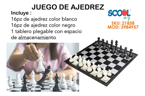 Ajedrez Juego D Mesa Con Estuche Plegable Portatil P Viaje