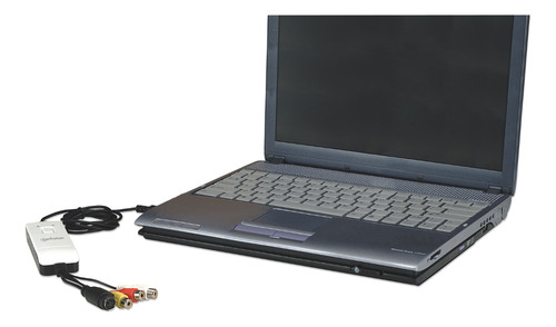 Capturadora De Video Y Audio Rca/s-video A Usb Manhattan