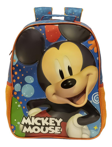 Mochila Escolar Xeryus Mickey Mouse R Tam 16 10512