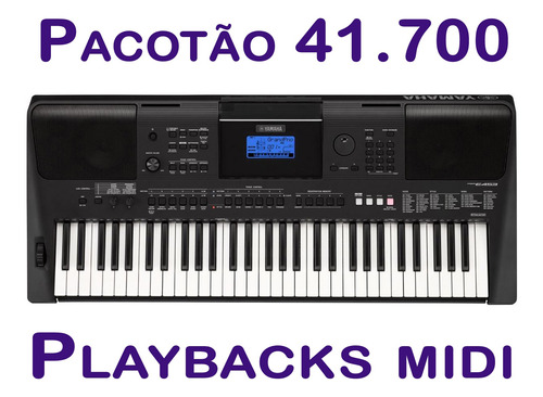 41.700 Playbacks Midi Para Teclado Yamaha E Músicos