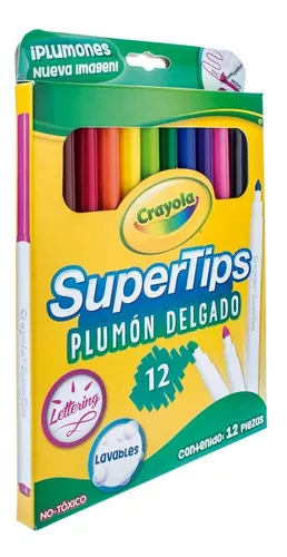 Crayola Bright Supertips 12pk