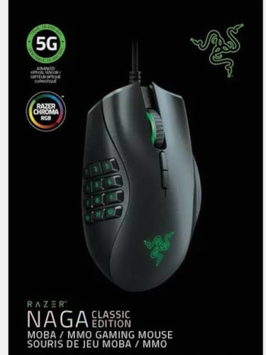Razer Naga Classic Edición, Nuevo Original Para Gamers