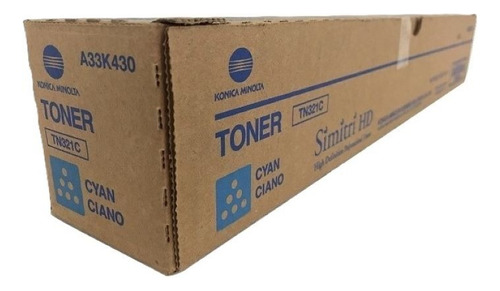Tóner Konica Minolta Tn-321c Cian A33k430 Cian