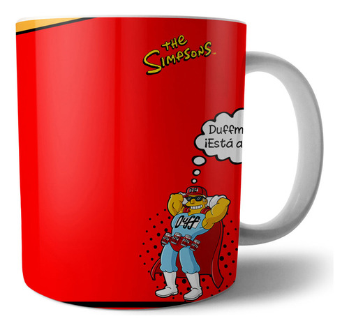 Taza - Cerveza Duff - Los Simpson