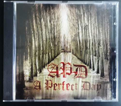 Apf - A Perfect Day - Cd Original Sin Booklet Original 