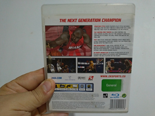 Jogos Ps3 Nba 2k07 E 2k09 Físicos Originais Completos Raros (Usado)