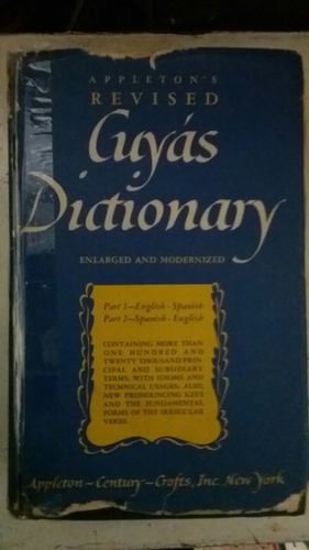 Diccionario Cuyas Inglés Español