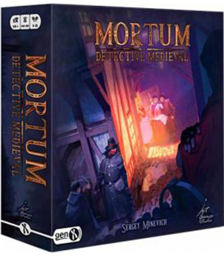 Mortum: Detective Medieval - Juego De Mesa En Español -gen X