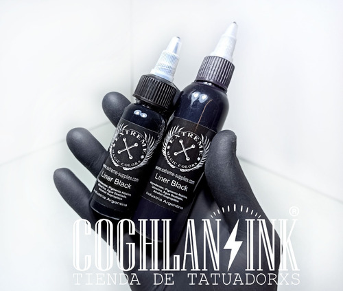 Tinta Tattoo Extreme Liner Black X 2oz Tatuajes Tatuar