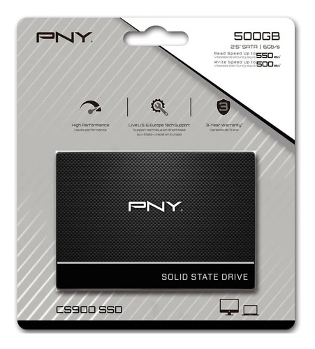 Disco Duro Ssd De 480gb 2,5 ''