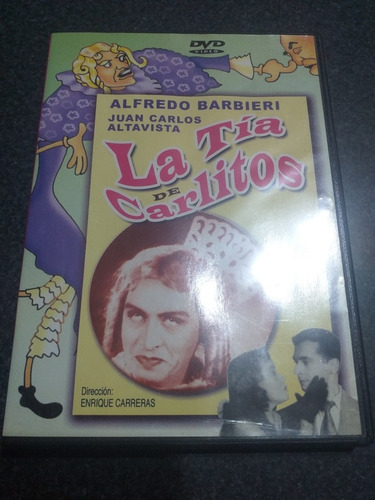 La Tía De Carlitos. Clásicos Nacionales Dvd.